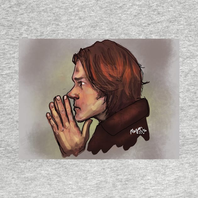 Sam Winchester Artwork by meganellyse